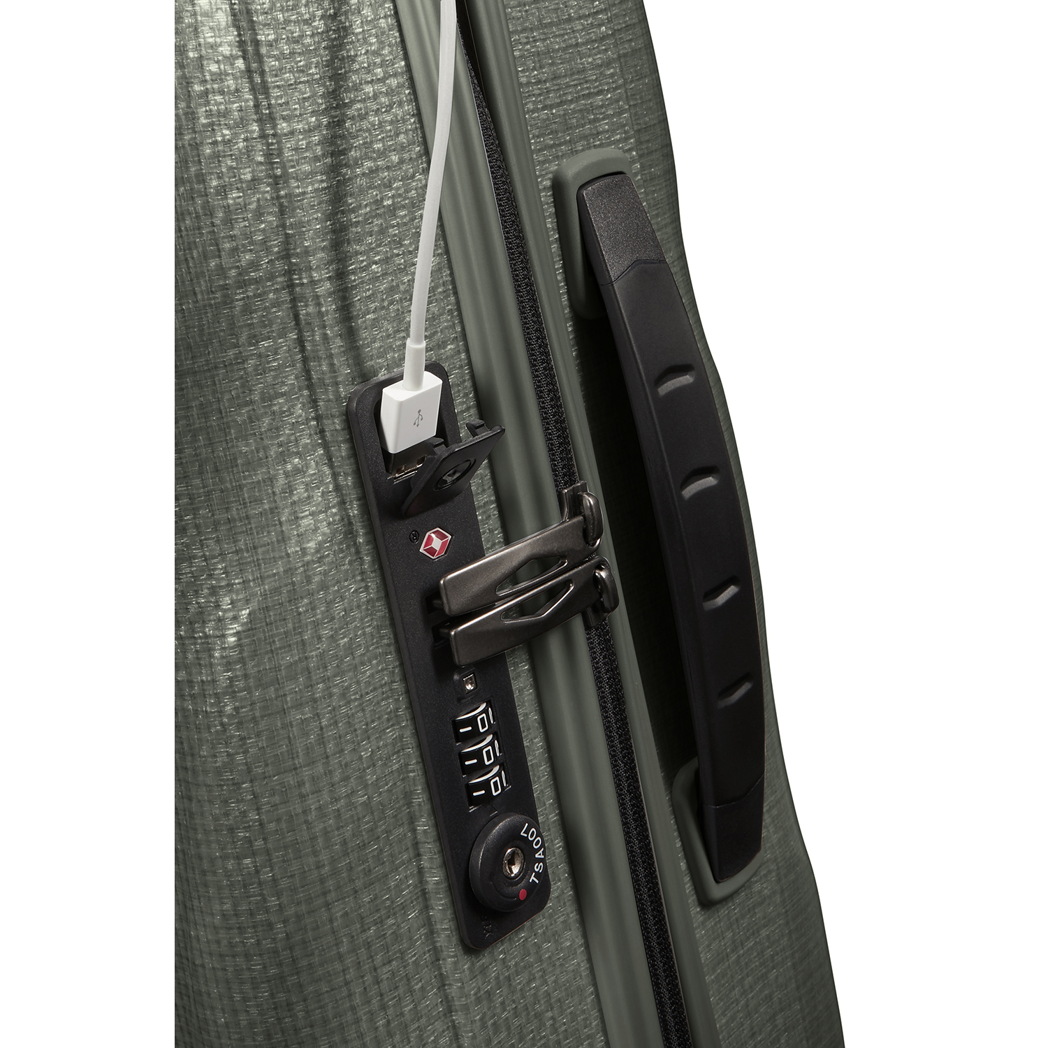 C-LITE - SPINNER 4 Tekerlekli Körüklü Kabin Boy Valiz 55cm SCS2-007-SF000*14